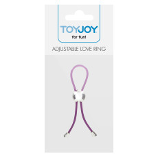 Петля для пеніса Toy Joy - Adjustable Love Ring PURPLE