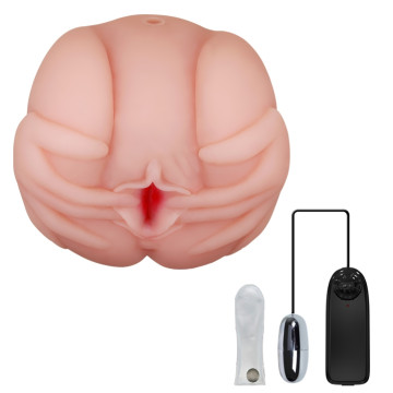 Мастурбатор вагіна і анус з вібрацією BAILE - French lady, Vibration Heating function – купити