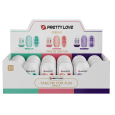 Набір з 18 шт мастурбаторів Pretty Love - Cupid-X