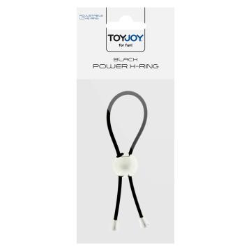Петля на пеніс Toy Joy - Power X Ring BLACK – купити