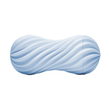 Мастурбатор Tenga FLEX Bubbly Blue зі змінною інтенсивністю, можна скручувати, вакуум – купити