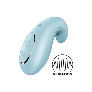 Вібратор Satisfyer Dipping Delight Light Blue – купити