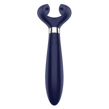Вібратор для пар Satisfyer Endless Fun Blue, три мотори, багатофункціональний – купити