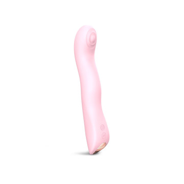 Вібратор Love To Love SWAP - BABY PINK, з пульсівною перлиною для точки G, 3 мотори, гнеться – купити