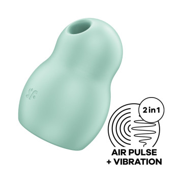Вакуумний стимулятор з вібрацією Satisfyer Pro To Go 1 Mint – купити