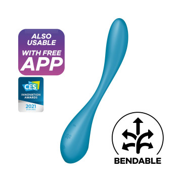 Універсальний вібратор Satisfyer G-Spot Flex 5+ Petrol – купити