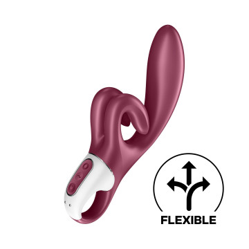 Вібратор-кролик Satisfyer Touch Me Red, подвійний відросток, 3 потужні мотори – купити