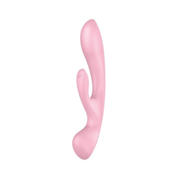 Вибратор-кролик Satisfyer Triple Oh Pink – купить