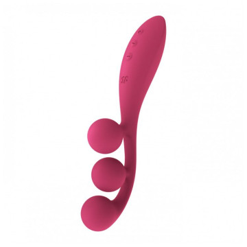 Универсальный вибратор Satisfyer Tri Ball 1, 3 мотора, гнется – купить
