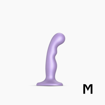 Насадка для страпона Strap-On-Me Dildo Plug P&G Lilas Metallic M – купити