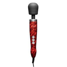 Вібромасажер DOXY Die Cast ROSE PATTERN, дуже потужний, живлення 220В, металевий корпус