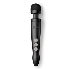 Вібромасажер DOXY Die Cast 3R - Matte Black, дуже потужний, перезаряджуваний, металевий корпус