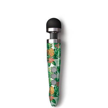 Вібромасажер DOXY Die Cast 3R - PINEAPPLE, дуже потужний, перезаряджуваний, металевий корпус – купити