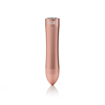 Потужна віброкуля DOXY ROSE GOLD у металевому кейсі, ультрагладенька, 7 режимів – купити