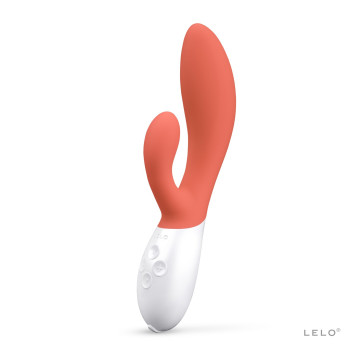 Вібратор-кролик LELO Ina 3 Coral, 10 режимів вібрації, потужний мотор – купити