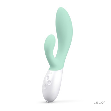 Вібратор-кролик LELO Ina 3 Seaweed, 10 режимів вібрації, потужний мотор – купити