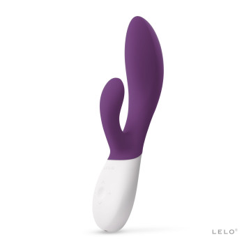 Вібратор-кролик LELO Ina Wave 2 Plum, манливий рух стовбура + вібрації – купити