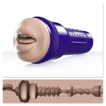Мастурбатор-ротик Fleshlight Boost Blow, плавні кільця Turbo Tech – купити