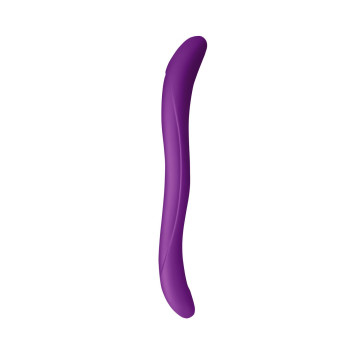 Подвійний фалоімітатор Wooomy Twoooney Semirealistic Double Dong Purple, діаметр 3 та 3,8 см – купити