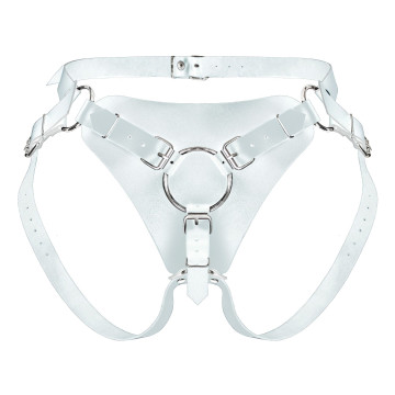 Труси для страпона Feral Feelings Strap-on Harness White, white – купити