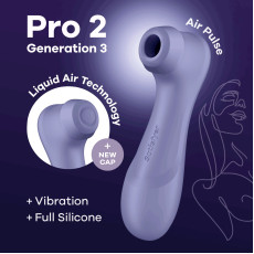 Вакуумний кліторальний стимулятор Satisfyer Pro 2 Generation 3 with Liquid Air Lilac