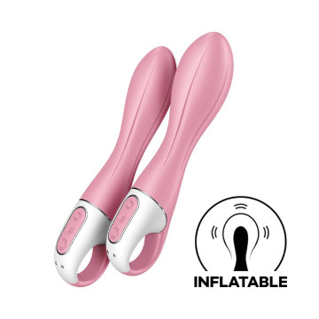 Вібратор точки G надувний Satisfyer Air Pump Vibrator 2 – купити