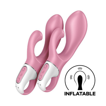Вибратор-кролик надувной Satisfyer Air Pump Bunny 2 – купить
