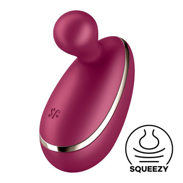 Вібратор для зовнішньої стимуляції Satisfyer Spot On 1 Berry, гнучкий відросток – купити