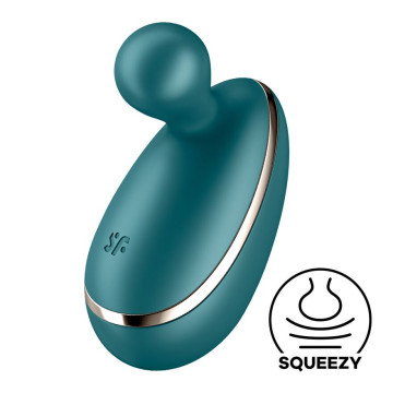 Вібратор для зовнішньої стимуляції Satisfyer Spot On 1 Green, гнучкий відросток – купити