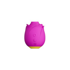 Шикарний вакуумний кліторальний стимулятор Romp Rose Pink, у вигляді троянди