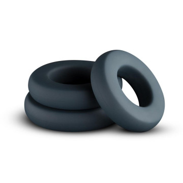 Набір ерекційних кілець Boners 3-Piece Hefty Cock Ring Set – купити