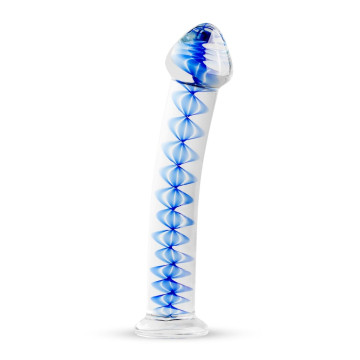 Скляний дилдо Gildo Glass Dildo No. 4, для точки G та простати – купити