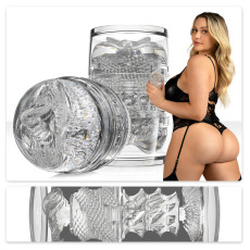 Мастурбатор Fleshlight Quickshot Mia Malkova, зі зліпком попки та вагіни, компактний, для пар та мін