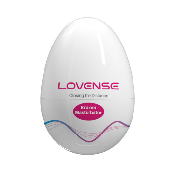 Мастурбатор-яйце Lovense Kraken masturbator egg, текстура-сюрприз – купити