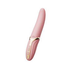Вибратор Zalo - EVE Sakura Pink, вибрация + ротация, имитация язычка, подогрев до 39 °C