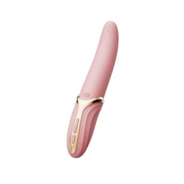 Вібратор Zalo – EVE Sakura Pink, вібрація + ротація, імітація язичка, підігрів до 39 °C – купити