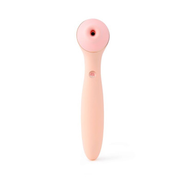 Вакуумний стимулятор з вібратором KISSTOY Polly Max Pink – купити