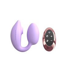 Віброяйце з вакуумною кліторальною стимуляцією Love To Love Wonderlover VIVA MAUVE