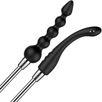 Набір анальних насадок для душу Nexus Advanced Shower Douche Duo Kit – Black, 2 шт – купити