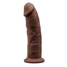Фалоімітатор SilexD Oscar Brown (MODEL 2 size 9in), двошаровий, силікон + Silexpan, діаметр 5,4см