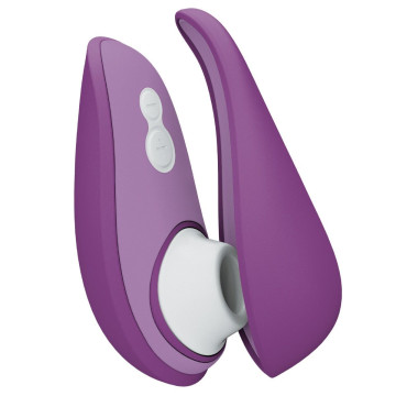 Вакуумний кліторальний стимулятор Womanizer Liberty 2 Purple – купити