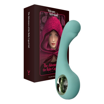 Вібратор для точки G FairyGasm BraveryAward green – купити
