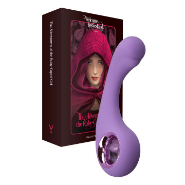 Вібратор для точки G FairyGasm BraveryAward violet – купити