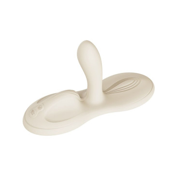 Вібратор Zalo – Flora Ivory White – купити