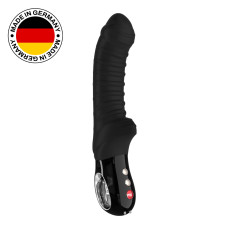 Вібратор для точки G Fun Factory TIGER black, ребристий, підходить для анальної стимуляції