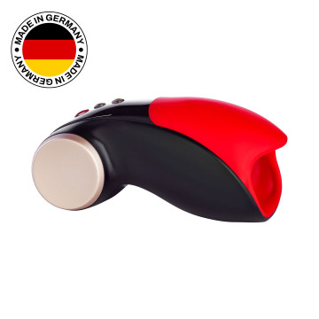 Мастурбатор для головки пеніса Fun Factory COBRA LIBRE II black/red, 2 мотори, гра без рук – купити
