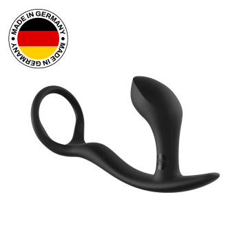 Анальна пробка з ерекційним кільцем Fun Factory BOOTIE RING slate – купити