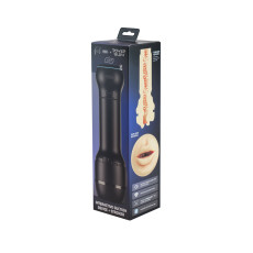 Мастурбатор-ротик Kiiroo Feel Mouth зі всмоктувальною інтерактивною насадкою PowerBlow Combo Set