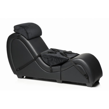 Секс-крісло з подушками Master Series Kinky Sex Lounge with Cushions - Black – купити