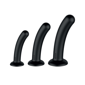 Набір дилдо Nexus Dilating Set  (17см, 15см, 12,5см) – купити